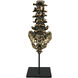 Vertebrae Brass Decor Accessory