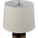 Bromley 32.5 inch 150 watt Brown Table Lamp Portable Light