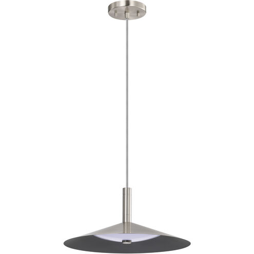 Corrine LED 14 inch Brushed Nickel Pendant Ceiling Light