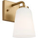 Miles 1 Light 4.50 inch Bathroom Vanity Light