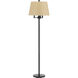 Andros 62 inch 150 watt Dark Bronze Floor Lamp Portable Light