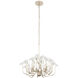 Wildflower 6 Light 26 inch Gold Dust Chandelier Ceiling Light, Smithsonian Collaboration