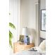 Anita 25 inch 40.00 watt Blue/White Table Lamp Portable Light