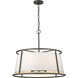 Lenyx 6 Light 26 inch Iron Ore Chandelier Ceiling Light