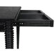 Leonardo 49 X 25 inch Charcoal Black Desk