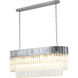 Canada 39.4 inch Chrome Chandelier Ceiling Light