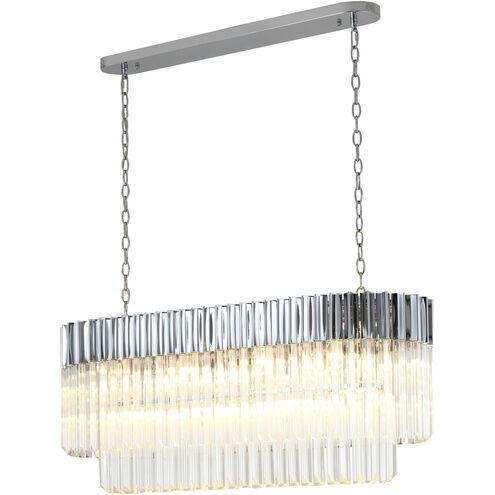 Canada 39.4 inch Chrome Chandelier Ceiling Light