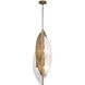 Saint Martin 8 Light 18 inch Ashen Gold Pendant Ceiling Light