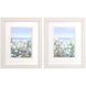 Waterside Collection Blue Framed Art