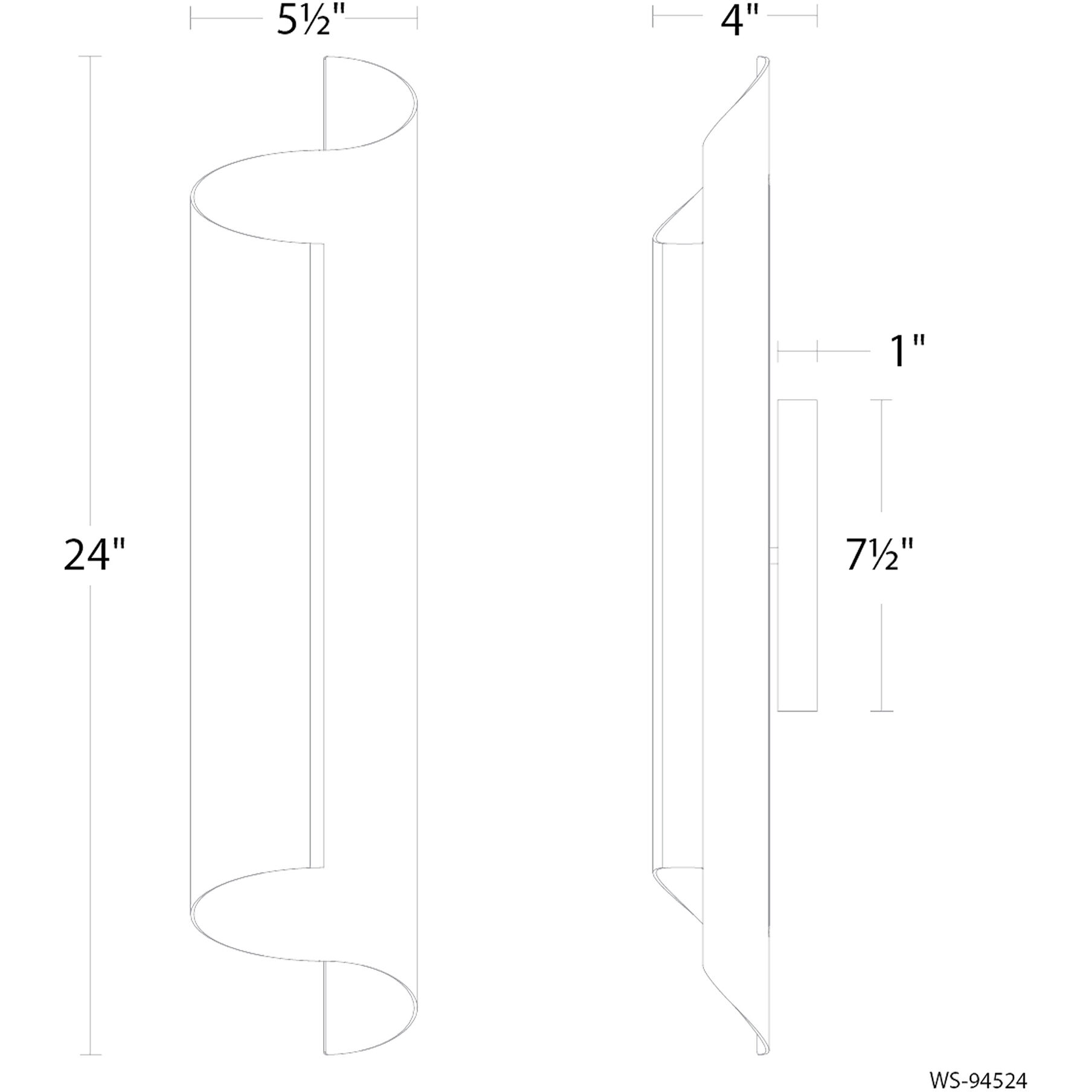 Pirouette Indoor Wall Lighting in 3000K, Aged Brass