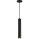 Century LED 2.56 inch Matte Black and Brushed Nickel Pendant Ceiling Light