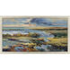 Waterside Blue and Green and Multi and Yellow Framed Art