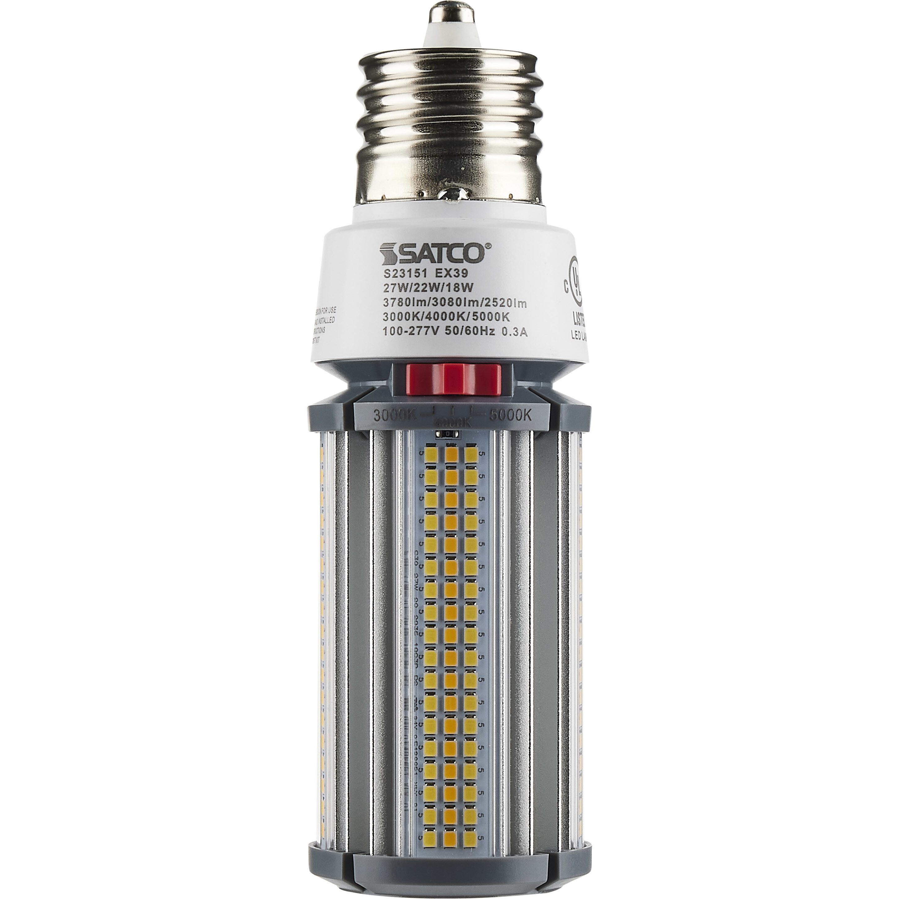 Lumos LED Extended Mogul 18.00 watt 3000K Light Bulb 