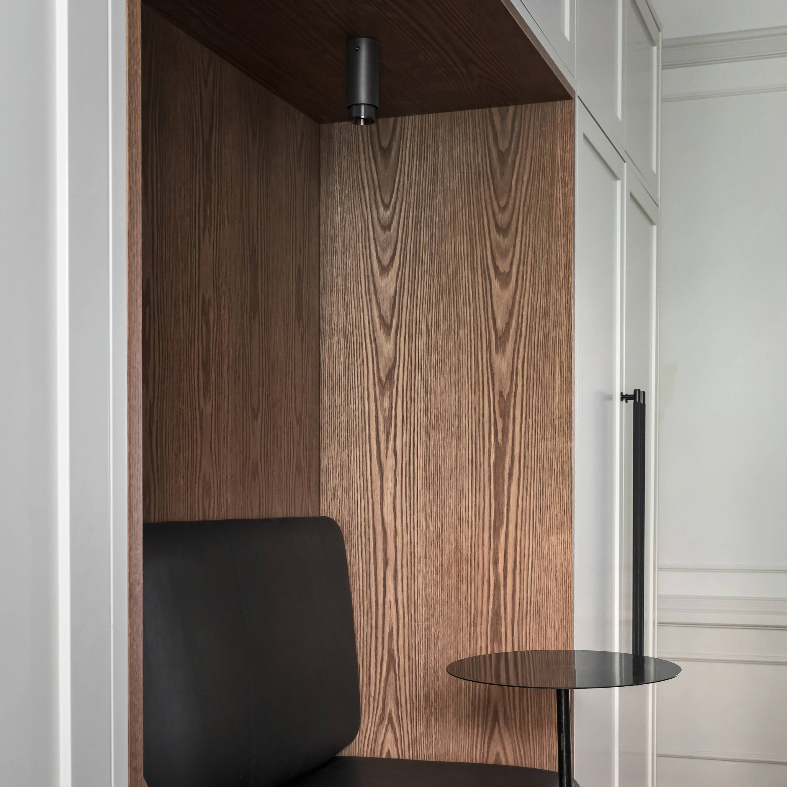 Exhaust Surface 1 Light 110-120 Graphite / Black Spotlight Ceiling Light