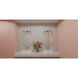 Gibson 3 Light 21.25 inch Aged Brass Bath Light Wall Light, Large
