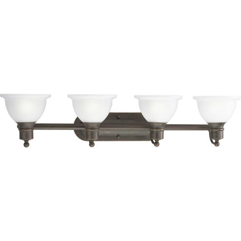 Madison 4 Light 37.5 inch Antique Bronze Bath Vanity Wall Light