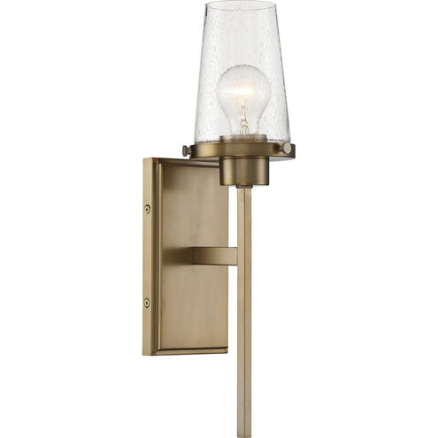 Rector 1 Light 5 inch Burnished Brass Wall Sconce Wall Light