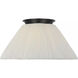 Amber Lewis Bradley LED 18 inch Bronze Flush Mount Ceiling Light
