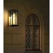 Araceli 1 Light 17 inch Black Outdoor Wall Sconce