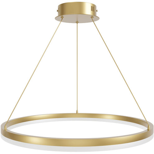 Circa LED 24 inch Gold Pendant Ceiling Light