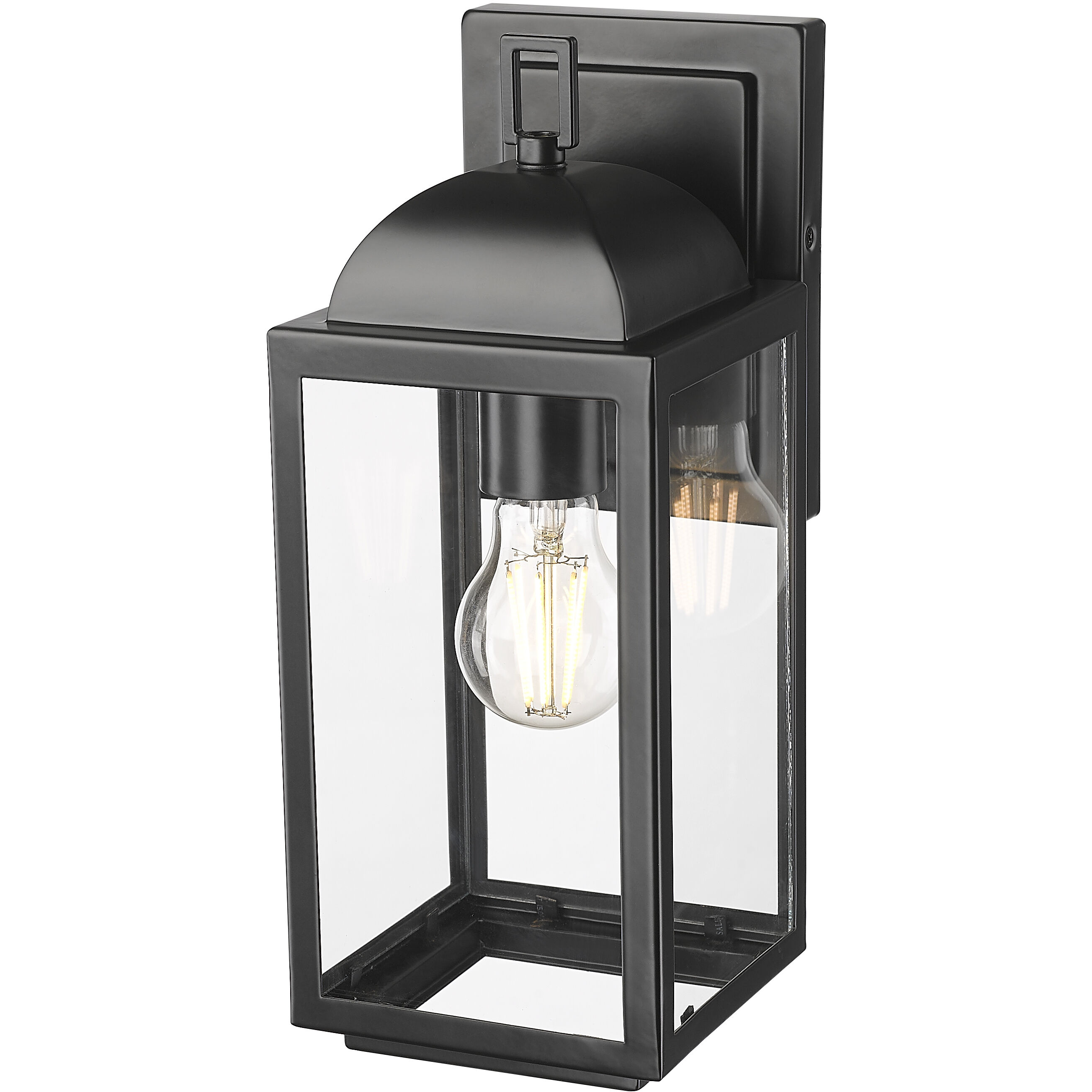 Beaufort 1 Light 12.75 inch Powder Coated Black Outdoor Wall Sconce
