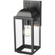 Beaufort 1 Light 12.75 inch Powder Coated Black Outdoor Wall Sconce
