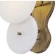 Cosmos 1 Light 6 inch Havana Gold Wall Sconce Wall Light, Smithsonian Collaboration