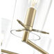 Maccan 8 Light 38.75 inch Vintage Brass Chandelier Ceiling Light