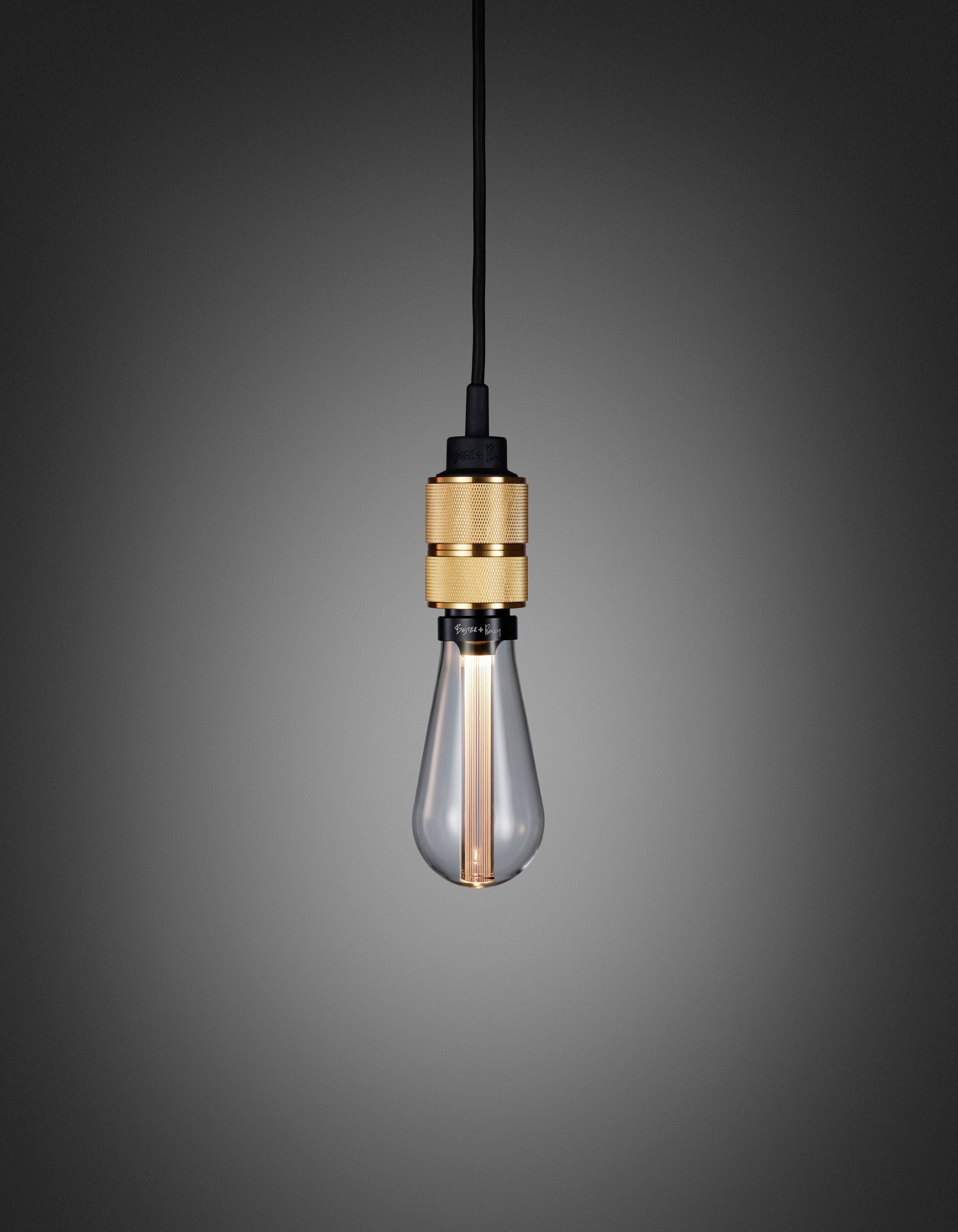Hooked 3.0 LED 5.91 inch Brass Pendant Ceiling Light, Nude