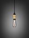 Hooked 3.0 LED 5.91 inch Brass Pendant Ceiling Light, Nude