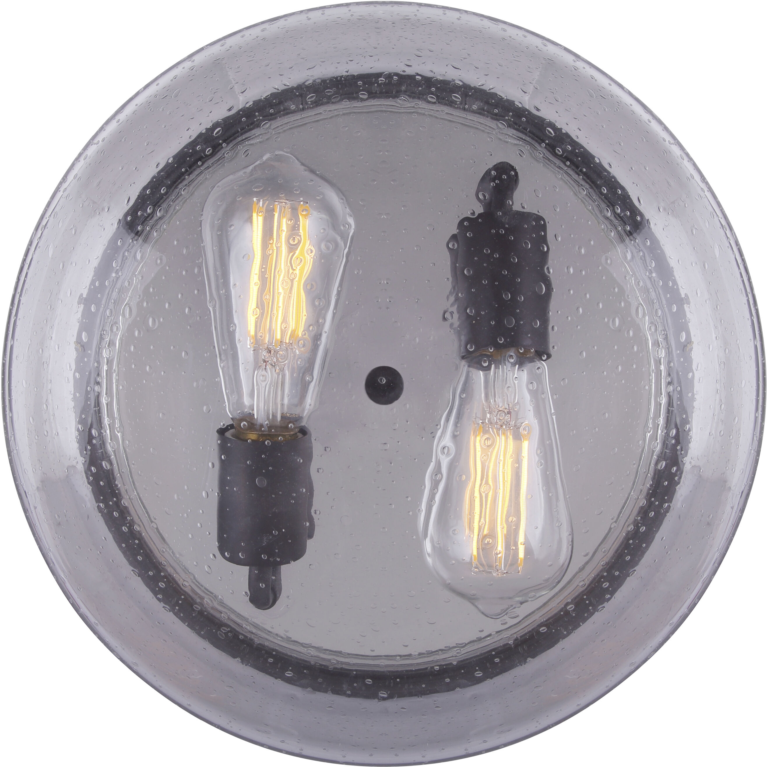 Madison 2 Light 12 inch Oil Rubbed Bronze Flush Mount Ceiling Light