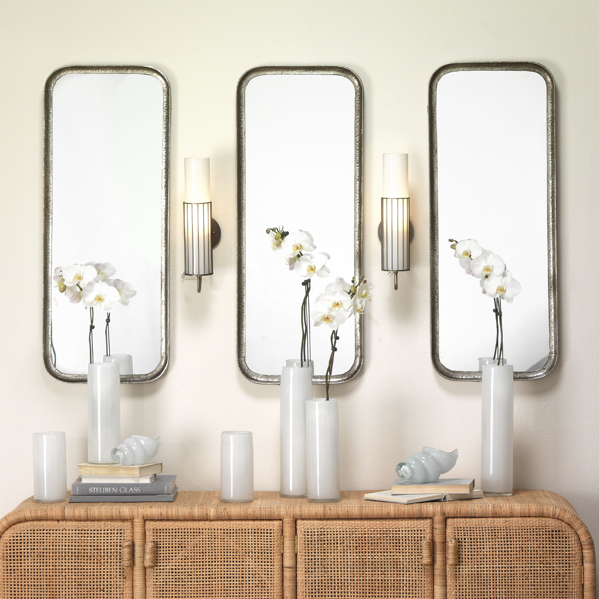 Capital 40 X 16 inch Silver Leaf Mirror