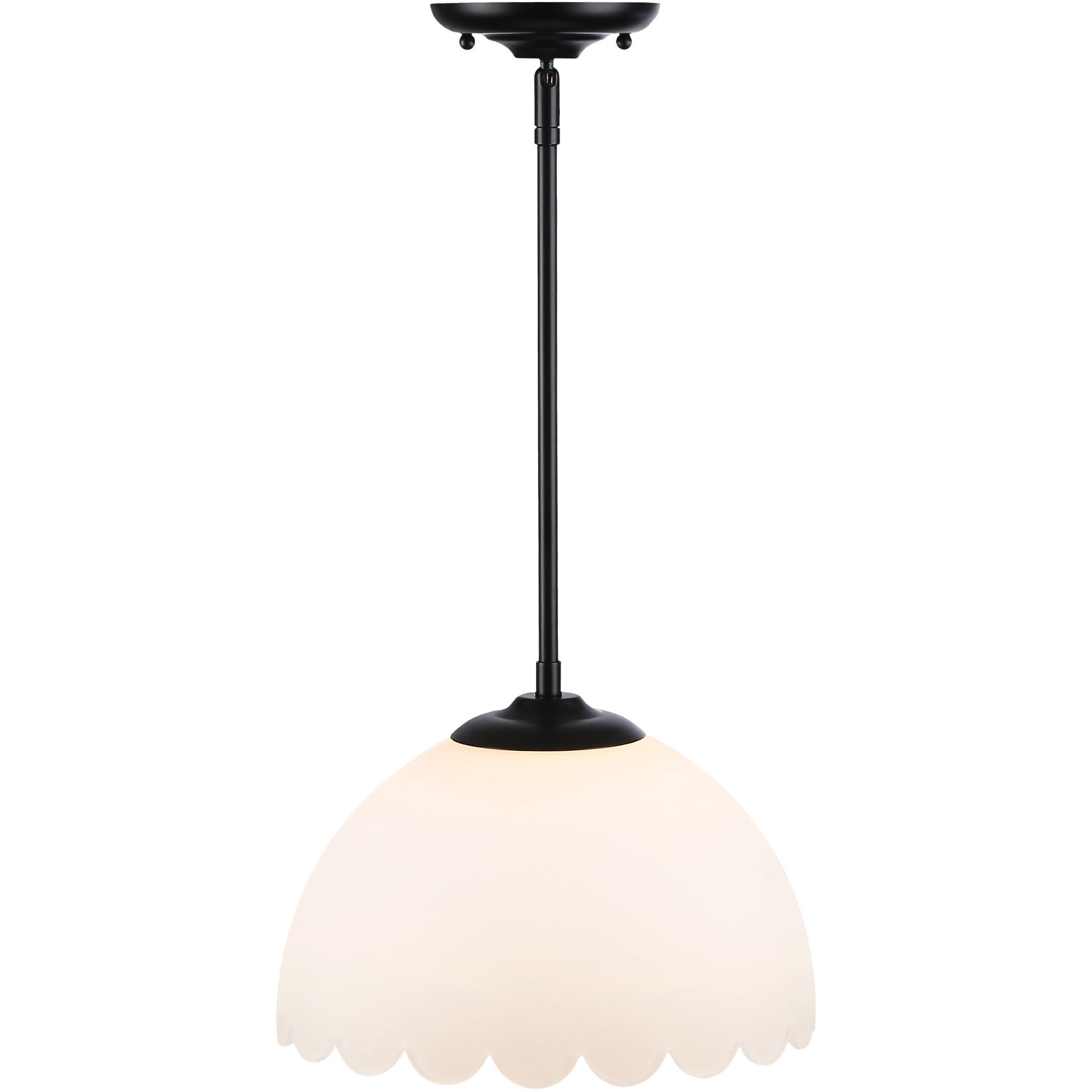 Dorinda Pendant Ceiling Light in Matte Black