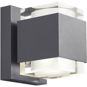 Sean Lavin Voto LED 8.3 inch Charcoal Outdoor Wall Light