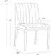 Halden Bravo Metal Dining Chair, Set Of 2
