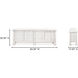 Clement 83 X 19 inch White Sideboard