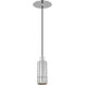 Mick De Giulio Sottile LED 3 inch Polished Stainless Steel Line-Voltage Pendant Ceiling Light