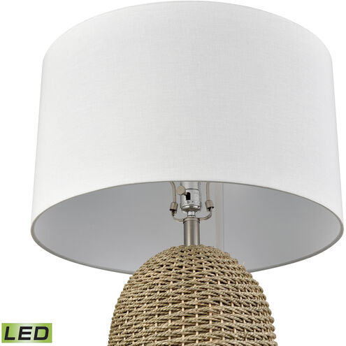Coe 32 inch 9.00 watt Natural Table Lamp Portable Light