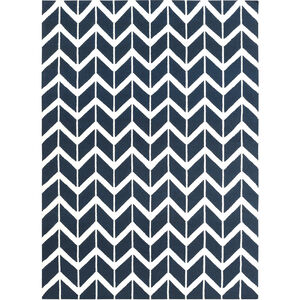 Fallon 132 X 96 inch Ink, Beige Rug