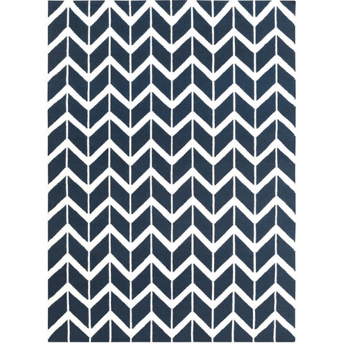 Fallon 132 X 96 inch Ink, Beige Rug