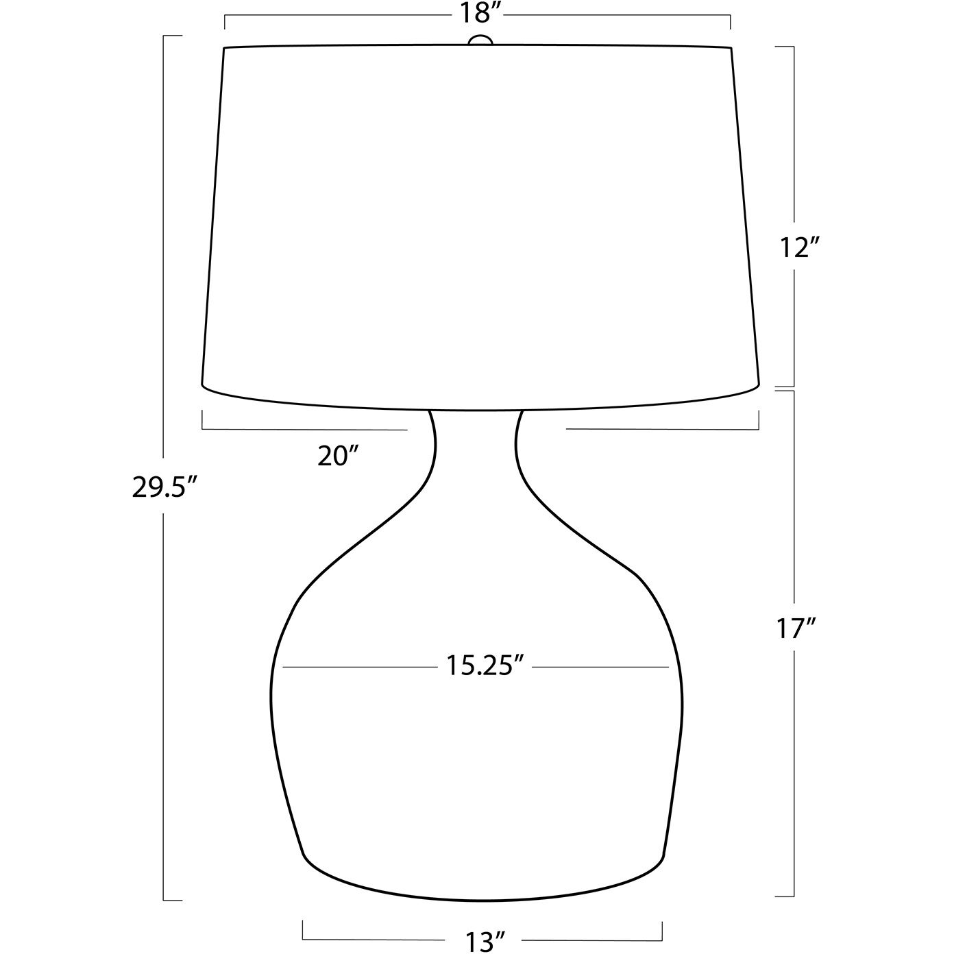 Campagna 29.5 inch 150.00 watt Natural Table Lamp Portable Light