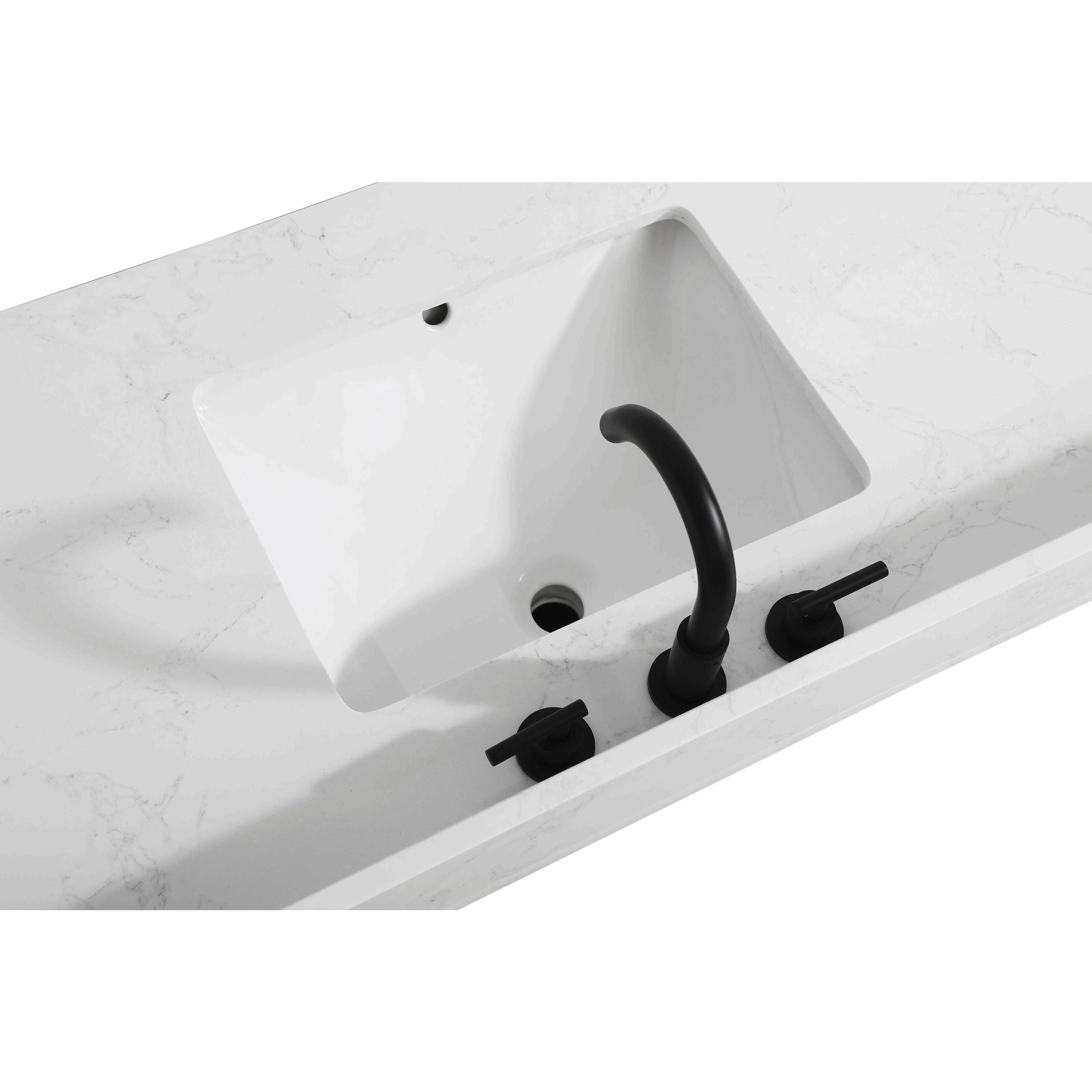 Nathan 42 X 34 inch Honey Brown Bathroom Vanity Cabinet