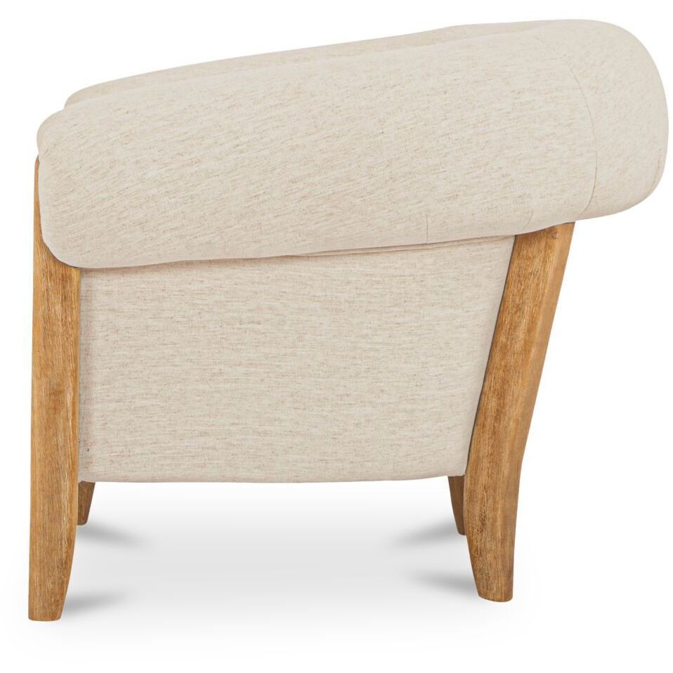 Jones White Accent Chair
