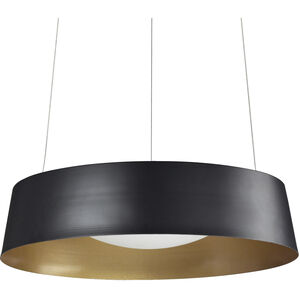 Sampson LED 16.5 inch Black Pendant Ceiling Light
