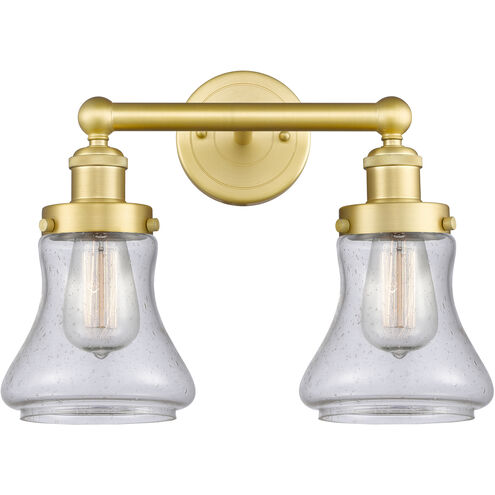 Bellmont 2 Light 15.5 inch Satin Gold Bath Vanity Light Wall Light in Seedy