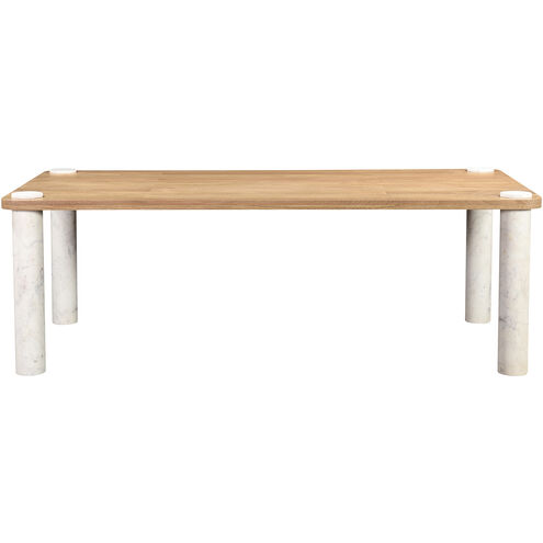 Century 88 X 42 inch White Dining Table