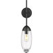 Arden 1 Light 4.5 inch Matte Black Wall Sconce Wall Light