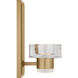 C&M by Chapman & Myers Holsted 1 Light 4.5 inch Estate Brass Wall Sconce Wall Light