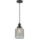 Franklin Restoration Stanton 1 Light 6 inch Matte Black Mini Pendant Ceiling Light