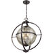Pearl 3 Light 21 inch Oiled Burnished Bronze Pendant Ceiling Light in Oil Burnished Bronze